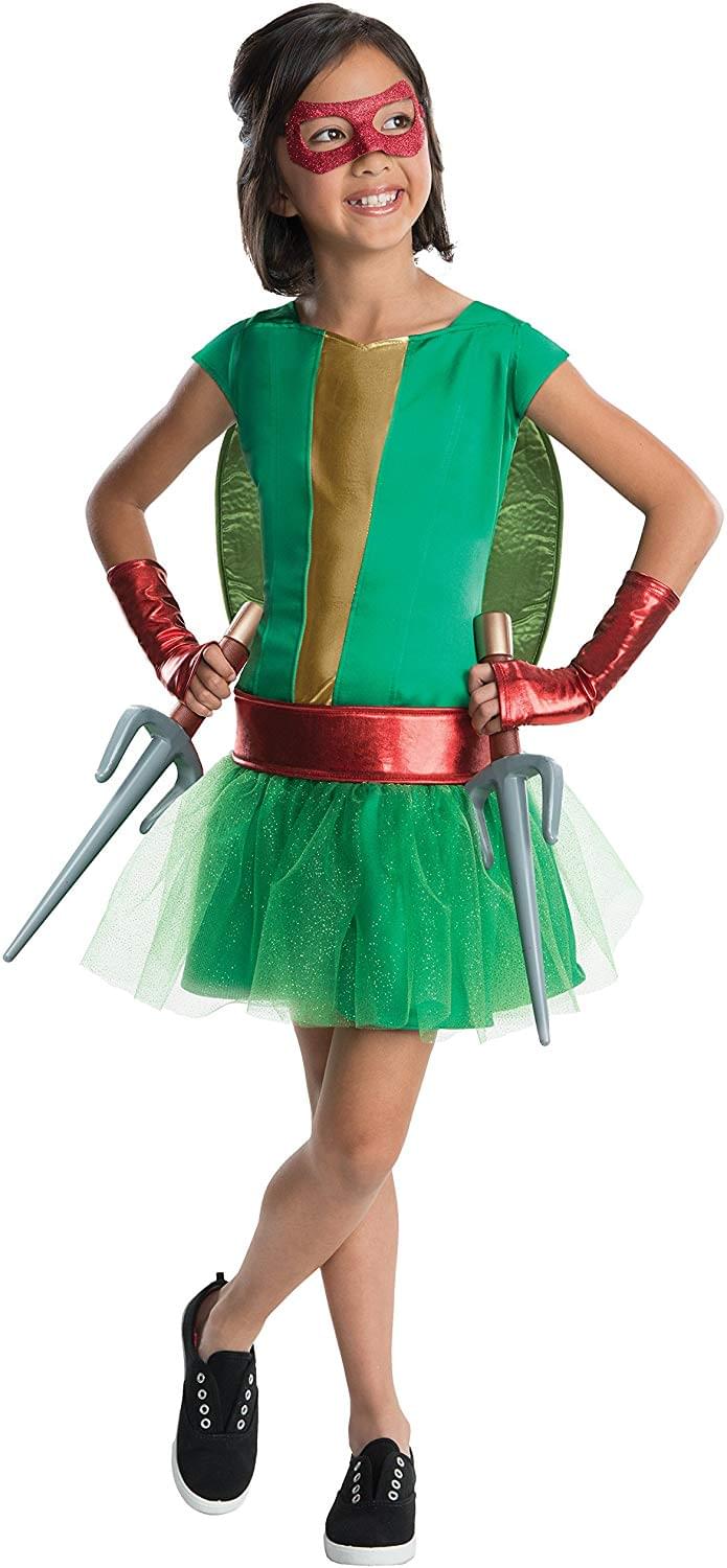 Ninja Turtles The Movie Raphael Tutu Dress Child Costume