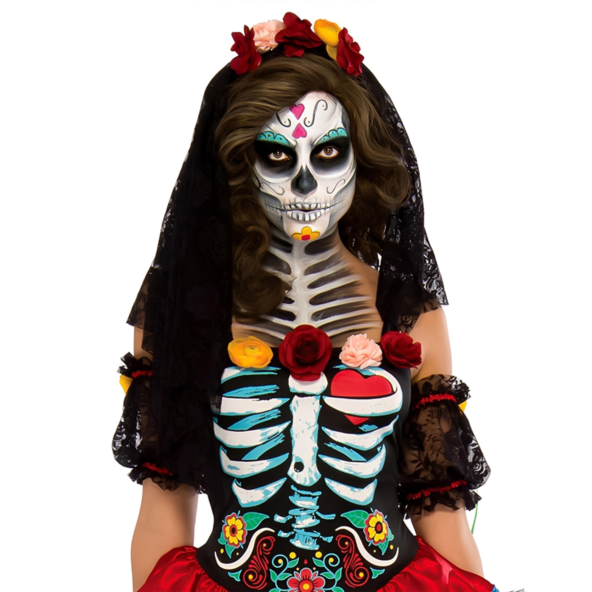 Day Of The Dead Senorita Adult Costume