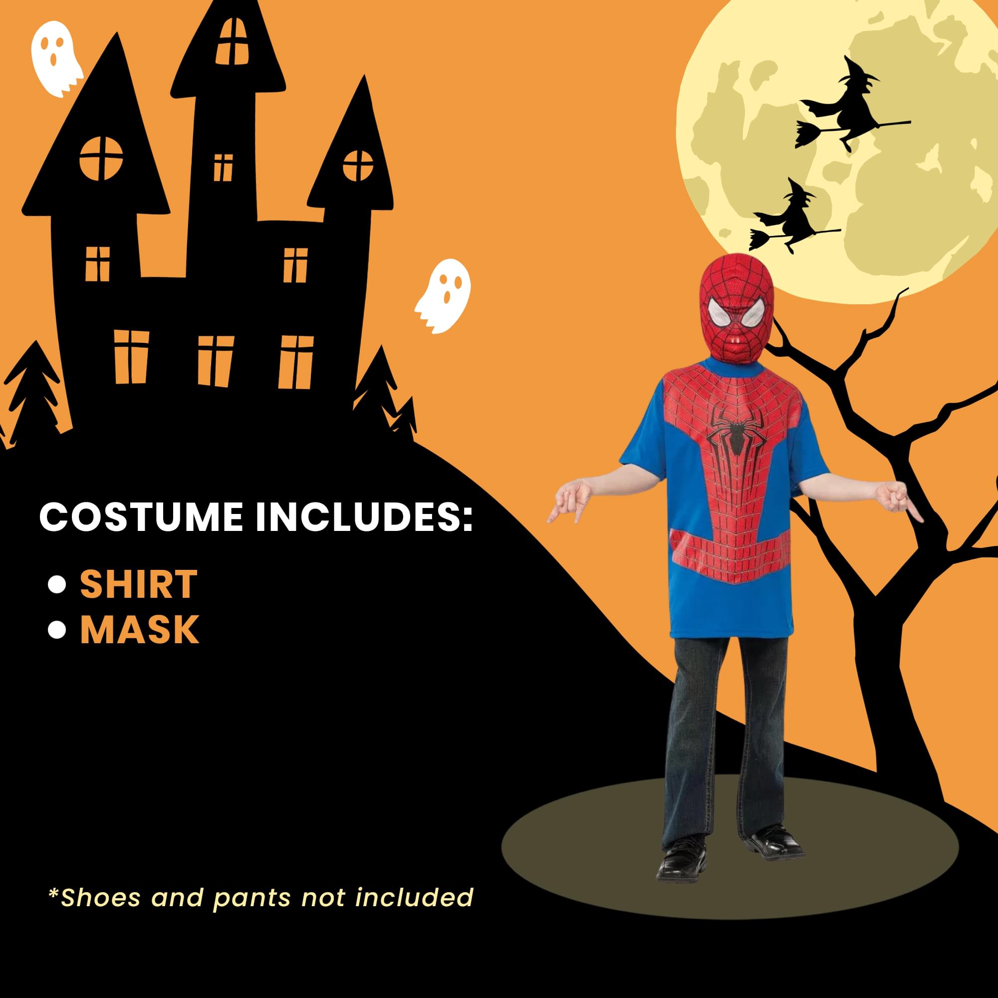 Amazing Spider-Man 2 Spider-Man T-Shirt Child Costume
