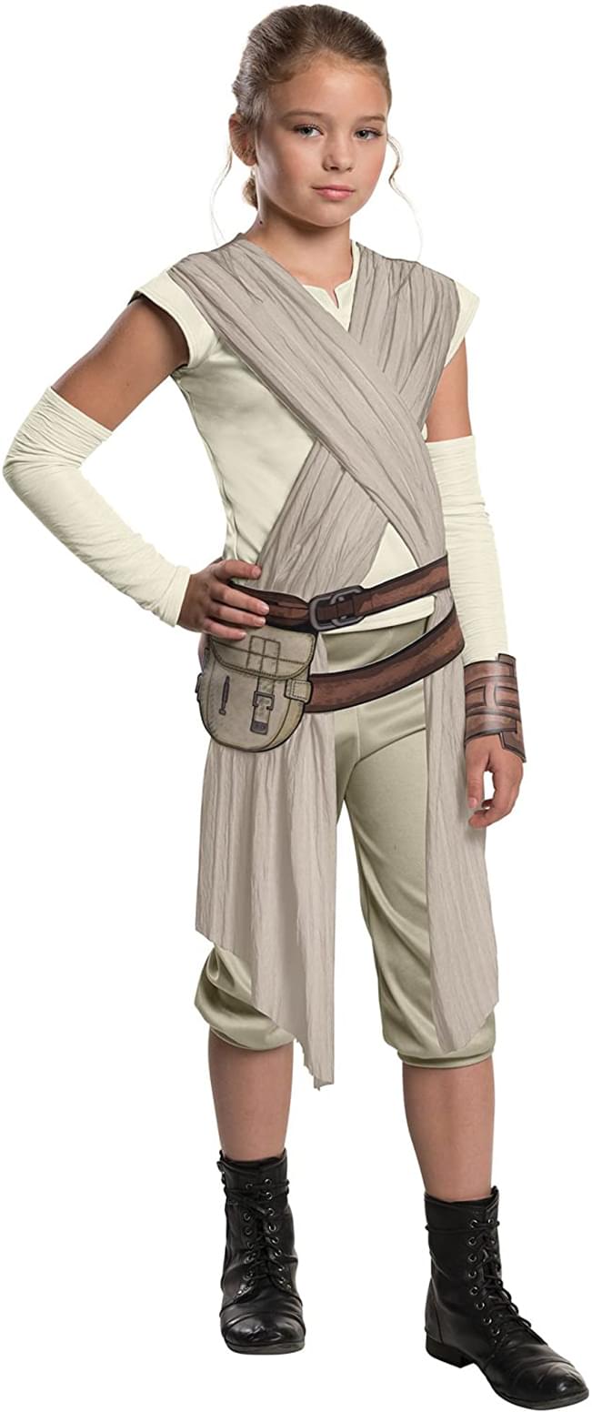 Star Wars The Force Awakens Rey Deluxe Child Costume