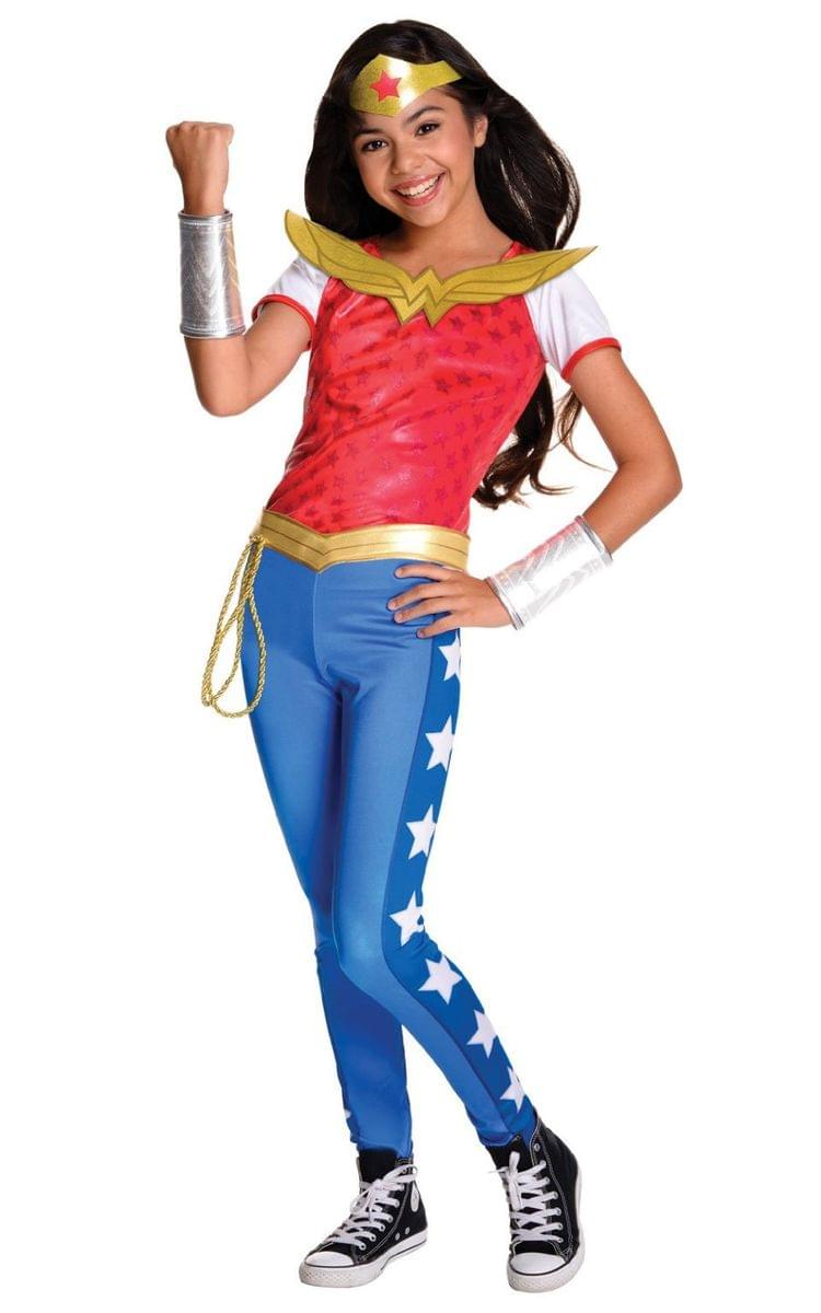 DC Superhero Girls Deluxe Wonder Woman Costume Child