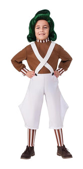 Charlie & the Chocolate Factory Oompa Loompa Costume Child