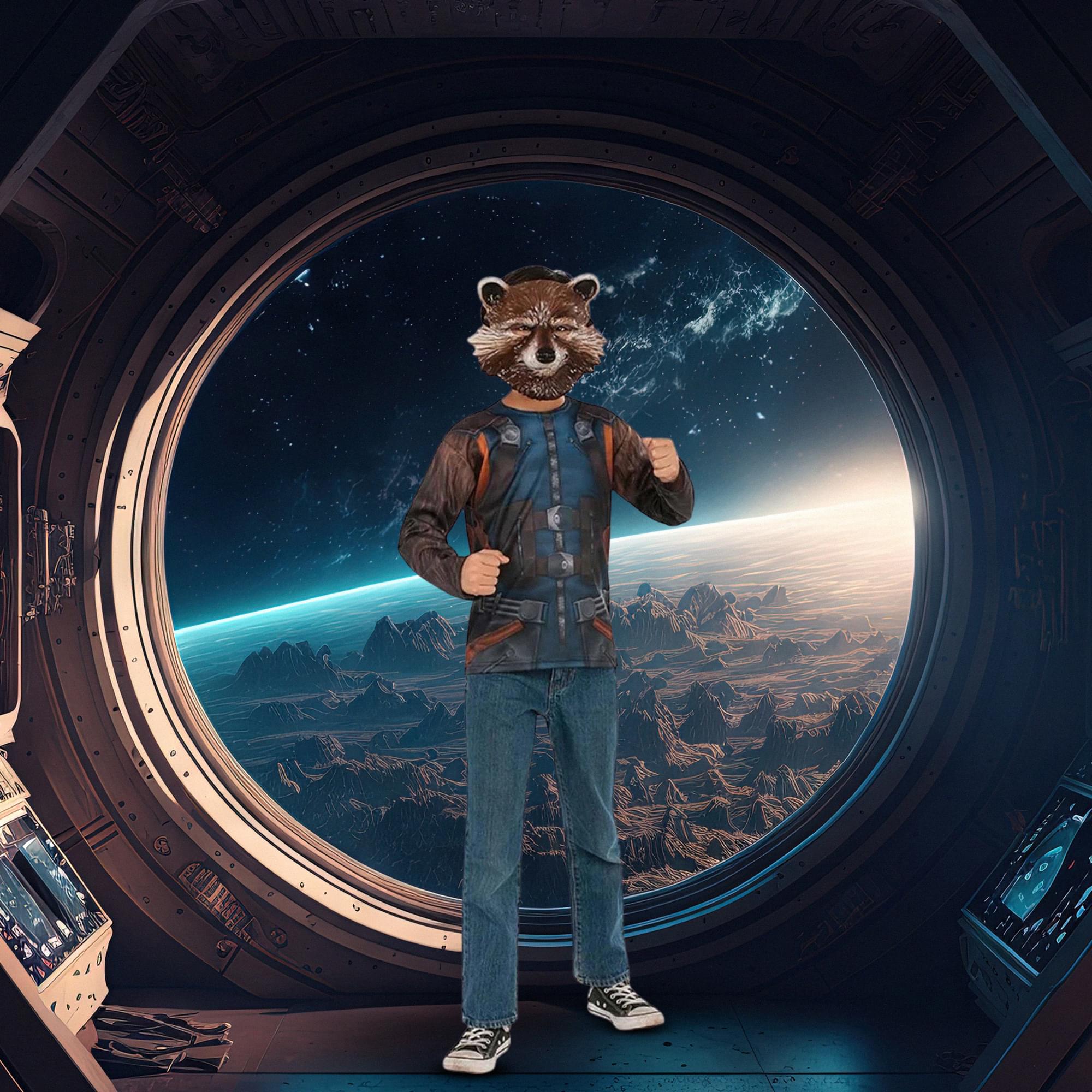 Guardians Of The Galaxy Vol 2 Rocket Costume Top Child