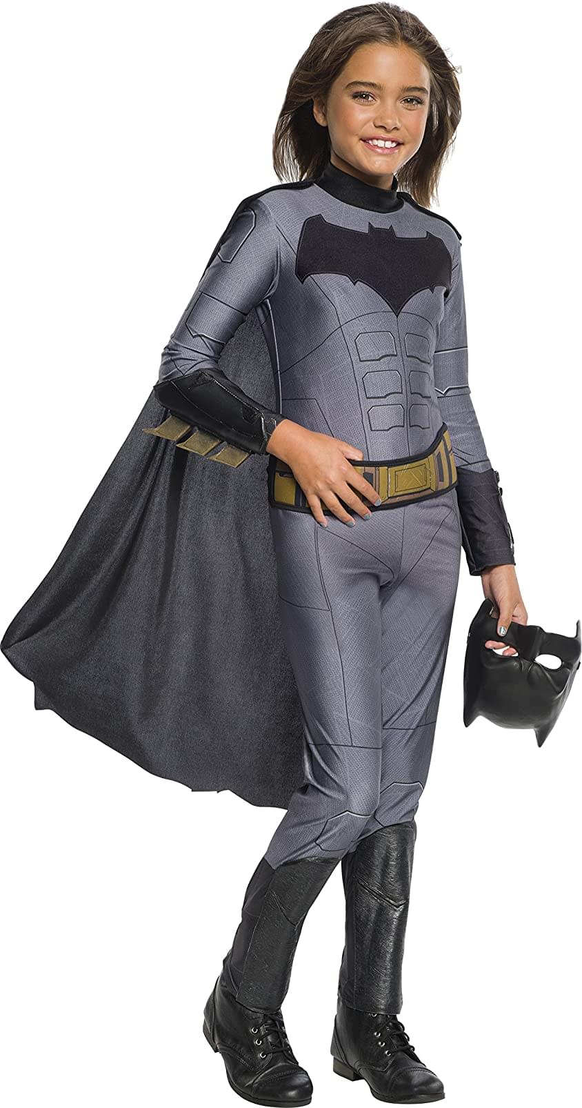 Justice League Movie Batman Girl's Costume Jumpsuit