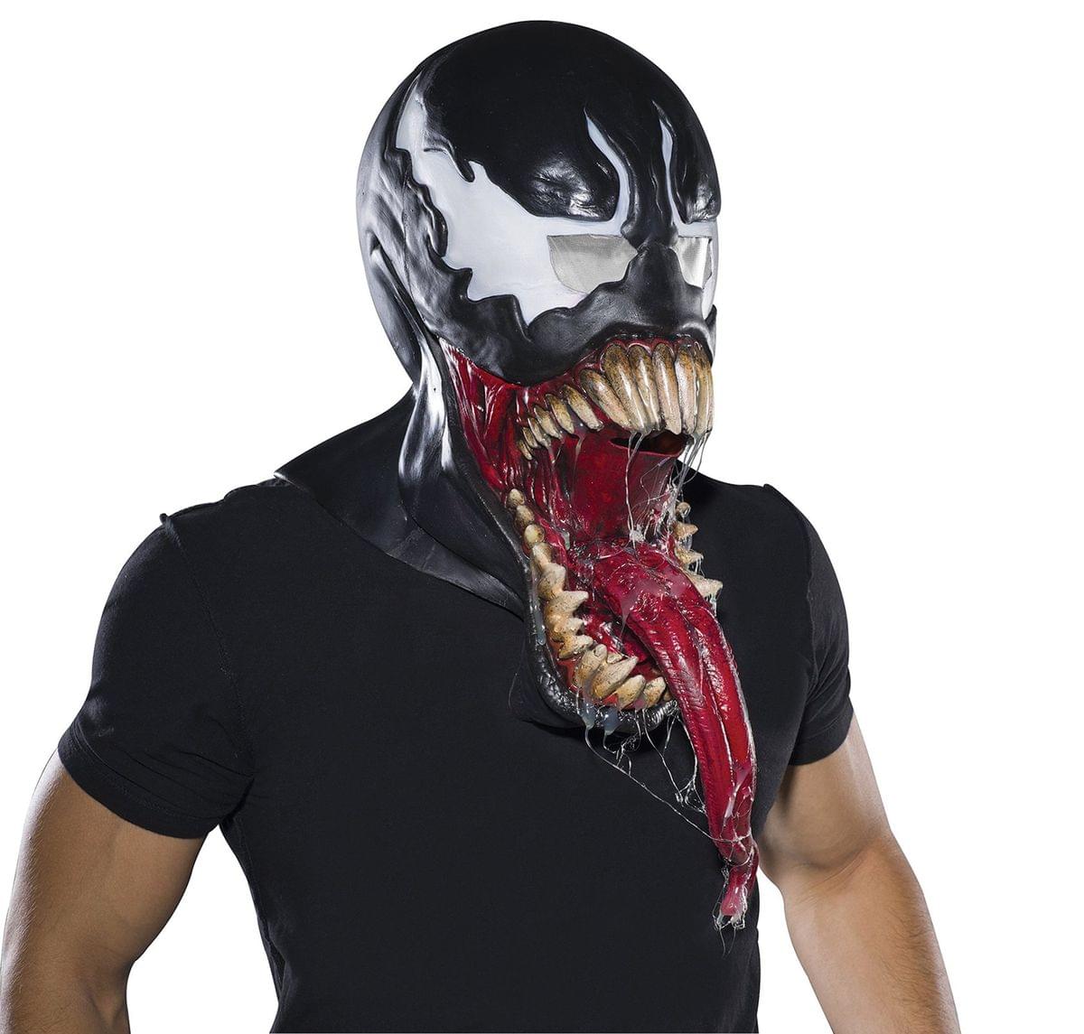 Marvel Universe Venom Latex Costume Mask Adult One Size