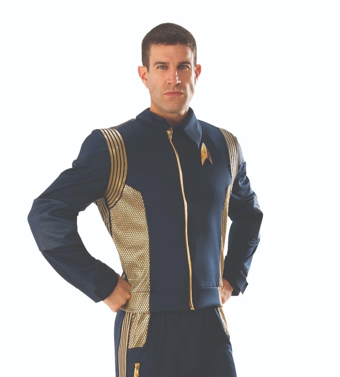 Star Trek Discovery Command Uniform Gold Male Adult Costume