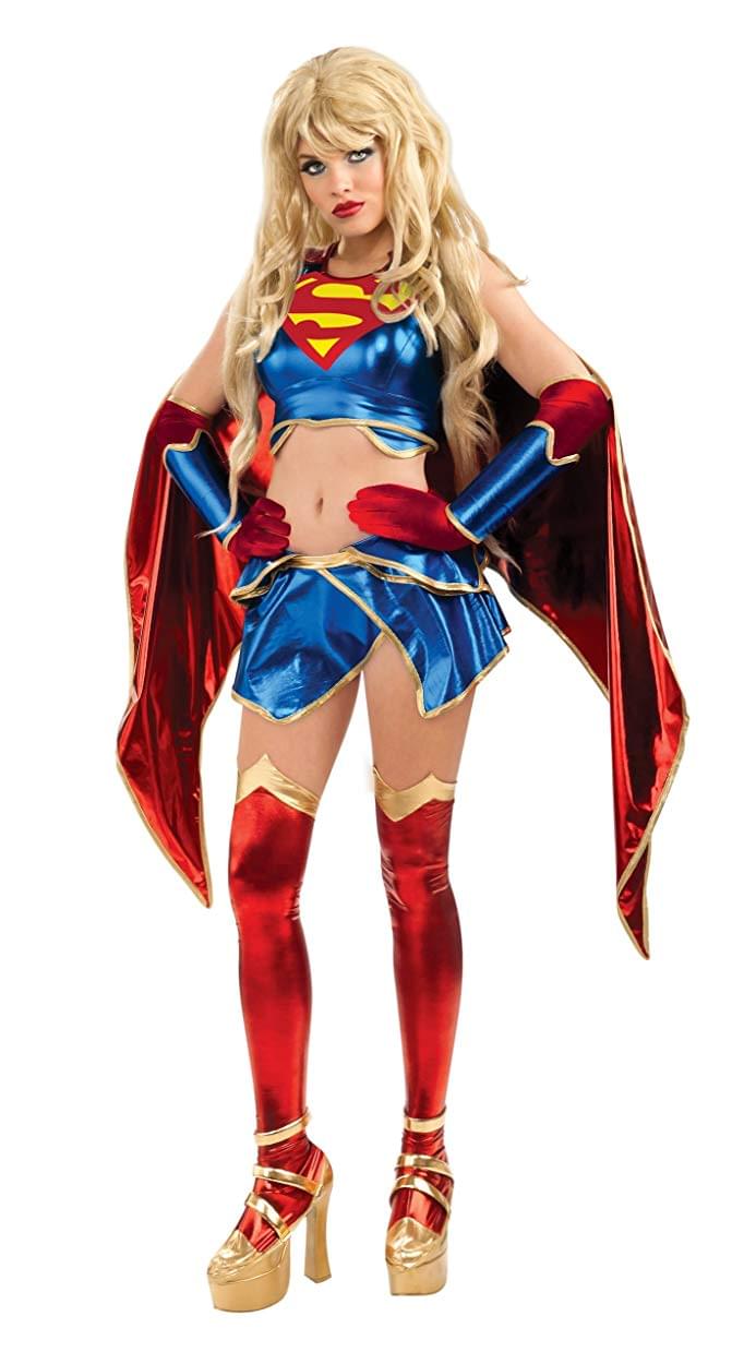 Supergirl Ame-Comi Series Anime Costume Adult