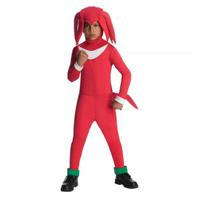Sonic The Hedgehog Knuckles Jumpsuit & Mask Costume Child