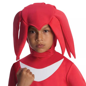 Sonic The Hedgehog Knuckles Jumpsuit & Mask Costume Child