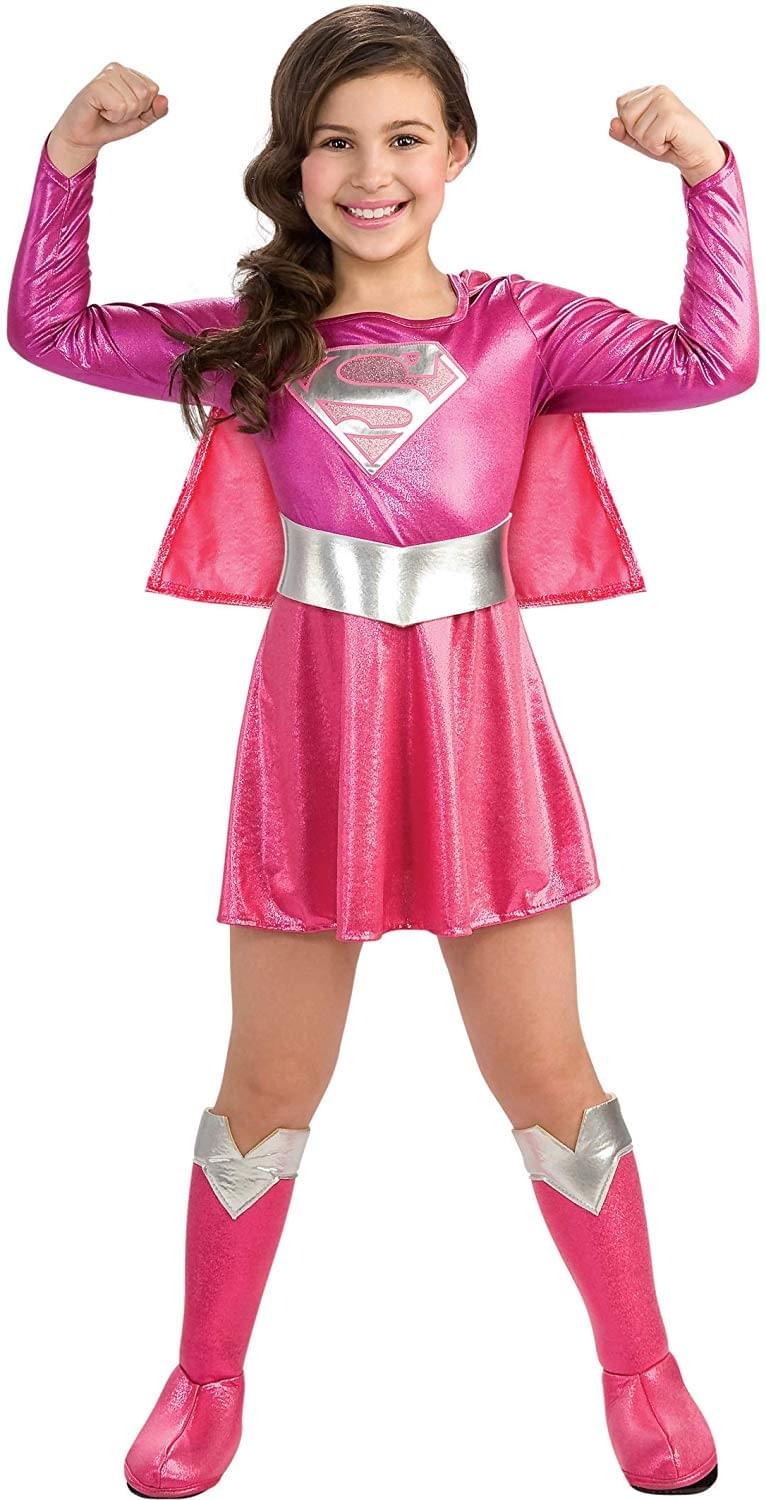 Supergirl Pink Toddler Costume