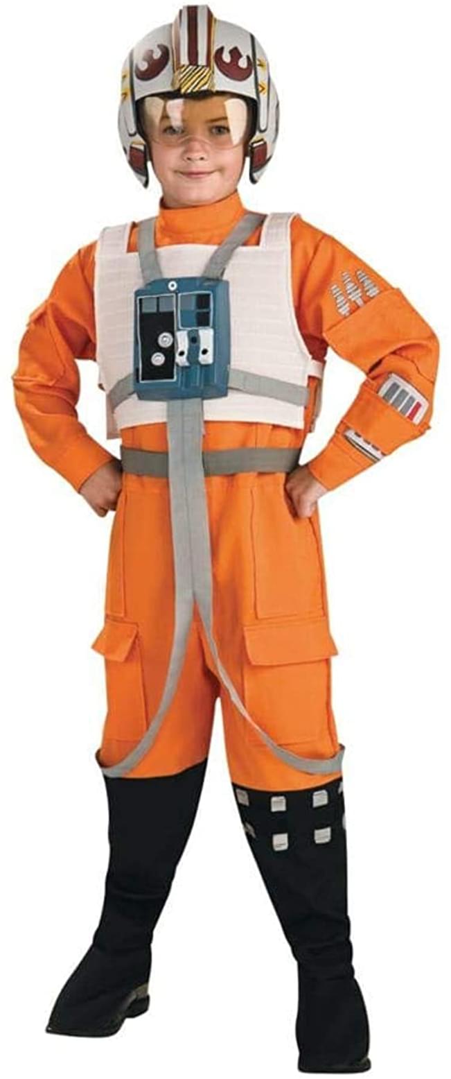Star Wars Deluxe Orange Flight Suit Child