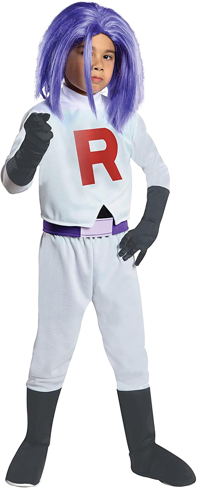 Pokemon James Team Rocket Costume Child