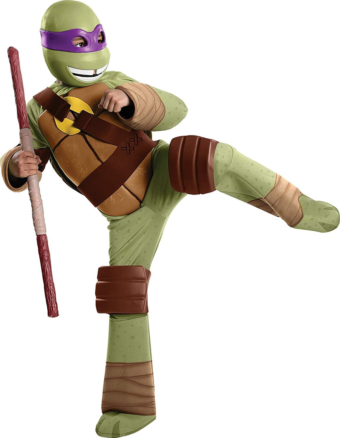 T.M.N.T. Deluxe Donatello Costume Child