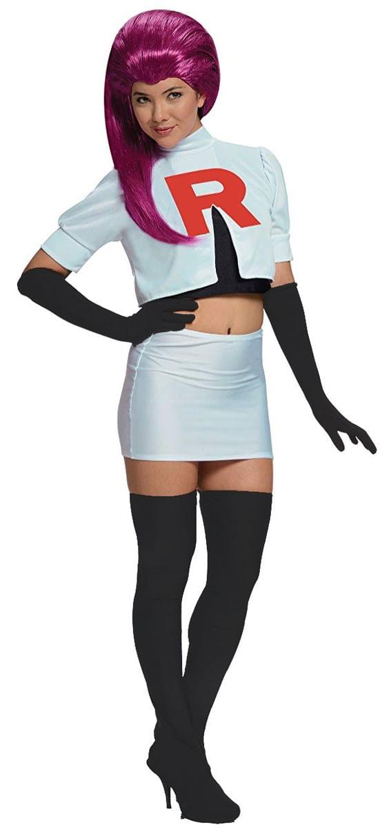 Pokemon Jessie Team Rocket Dress Costume Adult