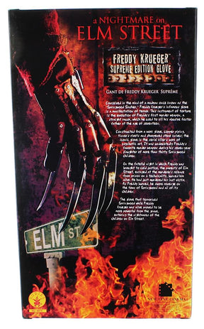 Nightmare On Elm St. Movie Supreme Edition Metal Freddy Costume Glove