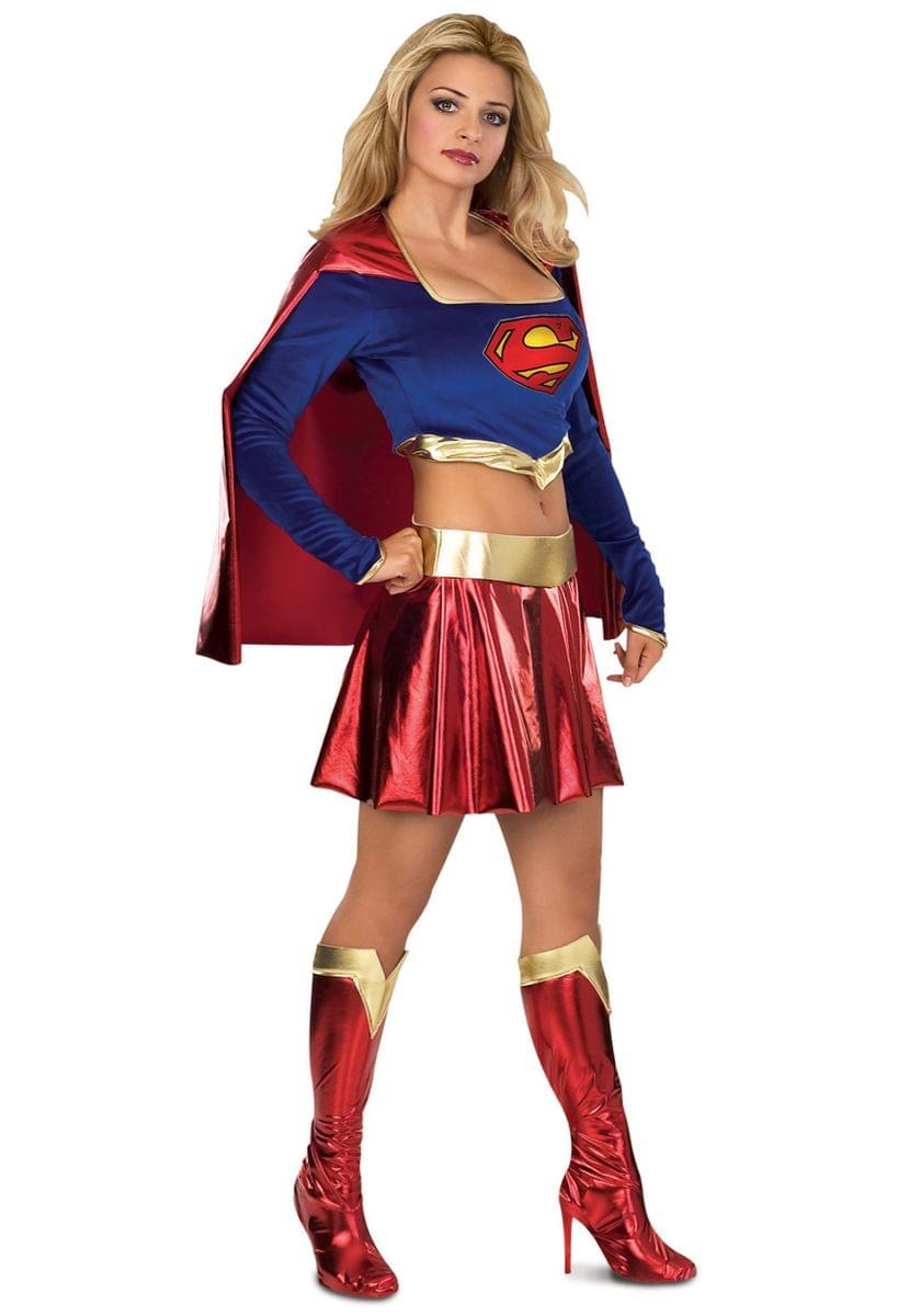 Deluxe Supergirl Sexy Costume Adult