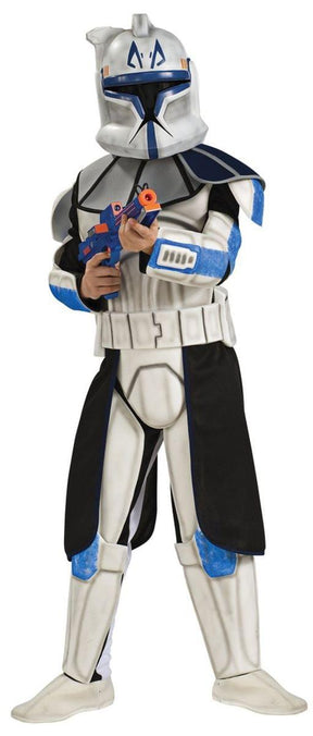 Star Wars Animated Deluxe Eva Clonetrooper Captain Rex Adult Costume
