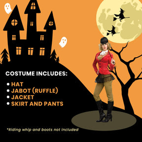 Equesterienne Female Lady Jockey Horse Rider Costume Adult