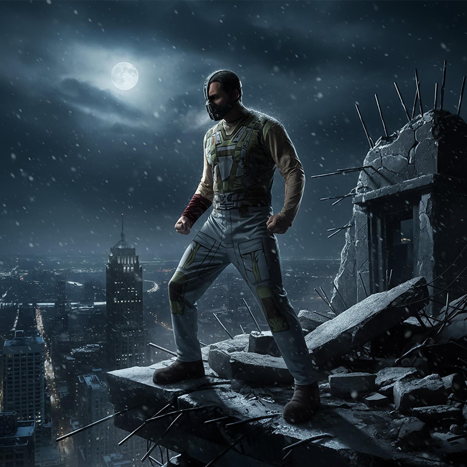 Bane Chest, Waist Adult Costume