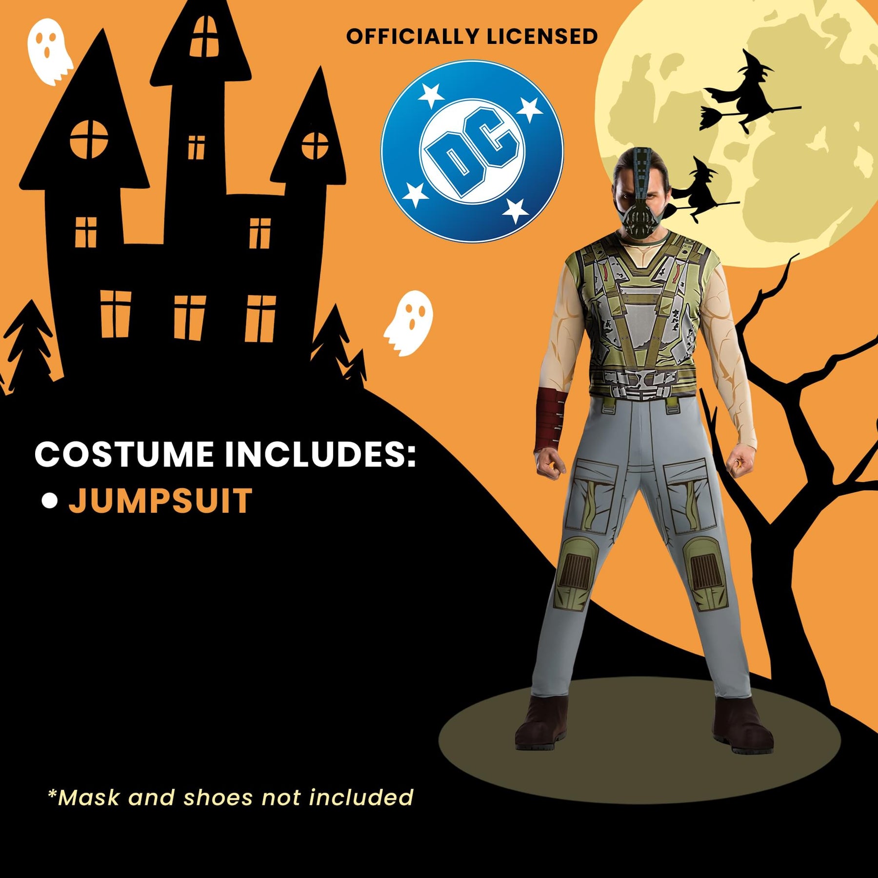 Bane Chest, Waist Adult Costume