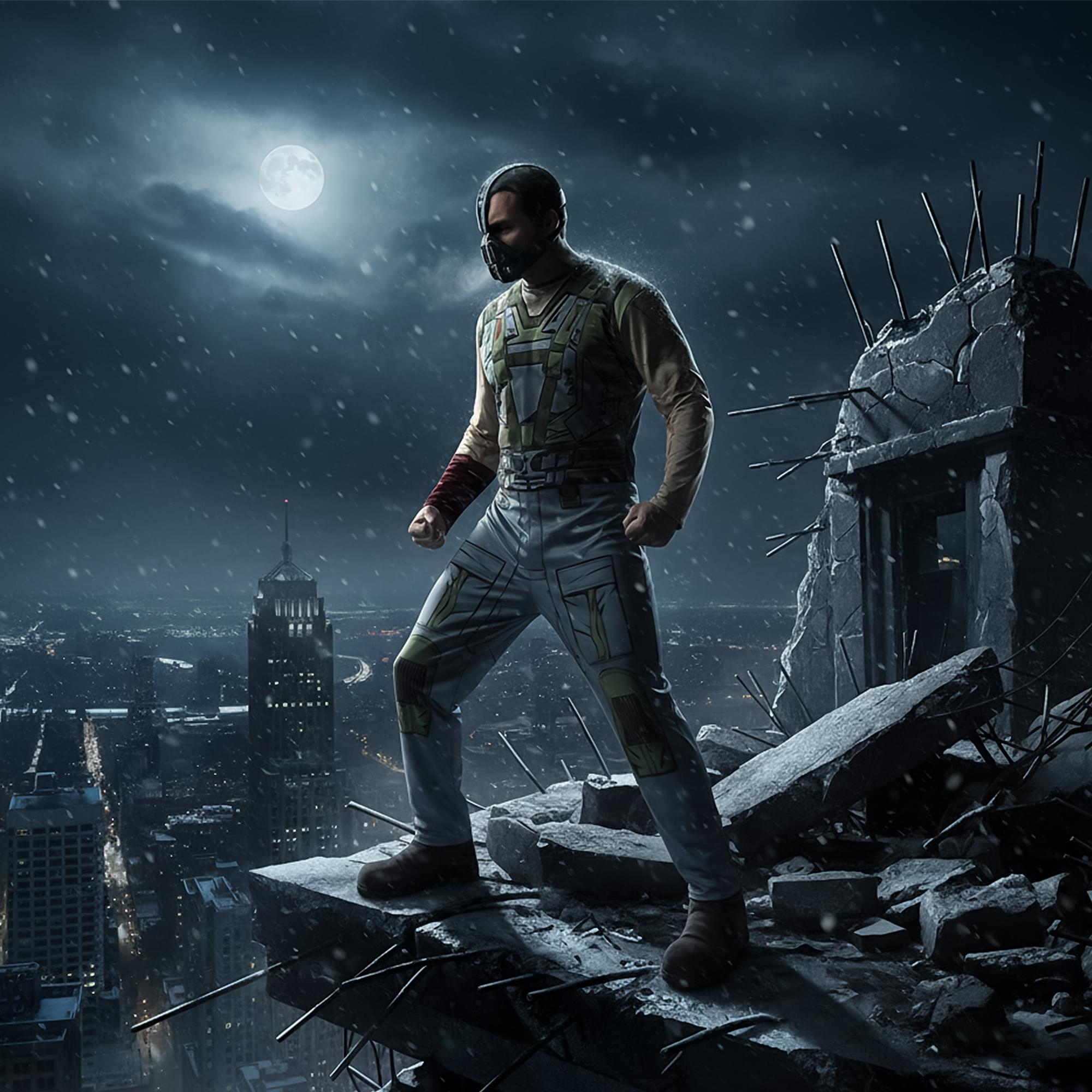 Bane Chest, Waist Adult Costume