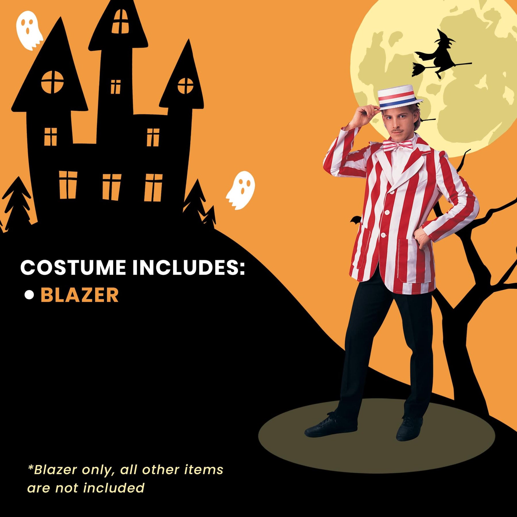 Roaring 20 Blazer Chest, Waist Costume Accessory