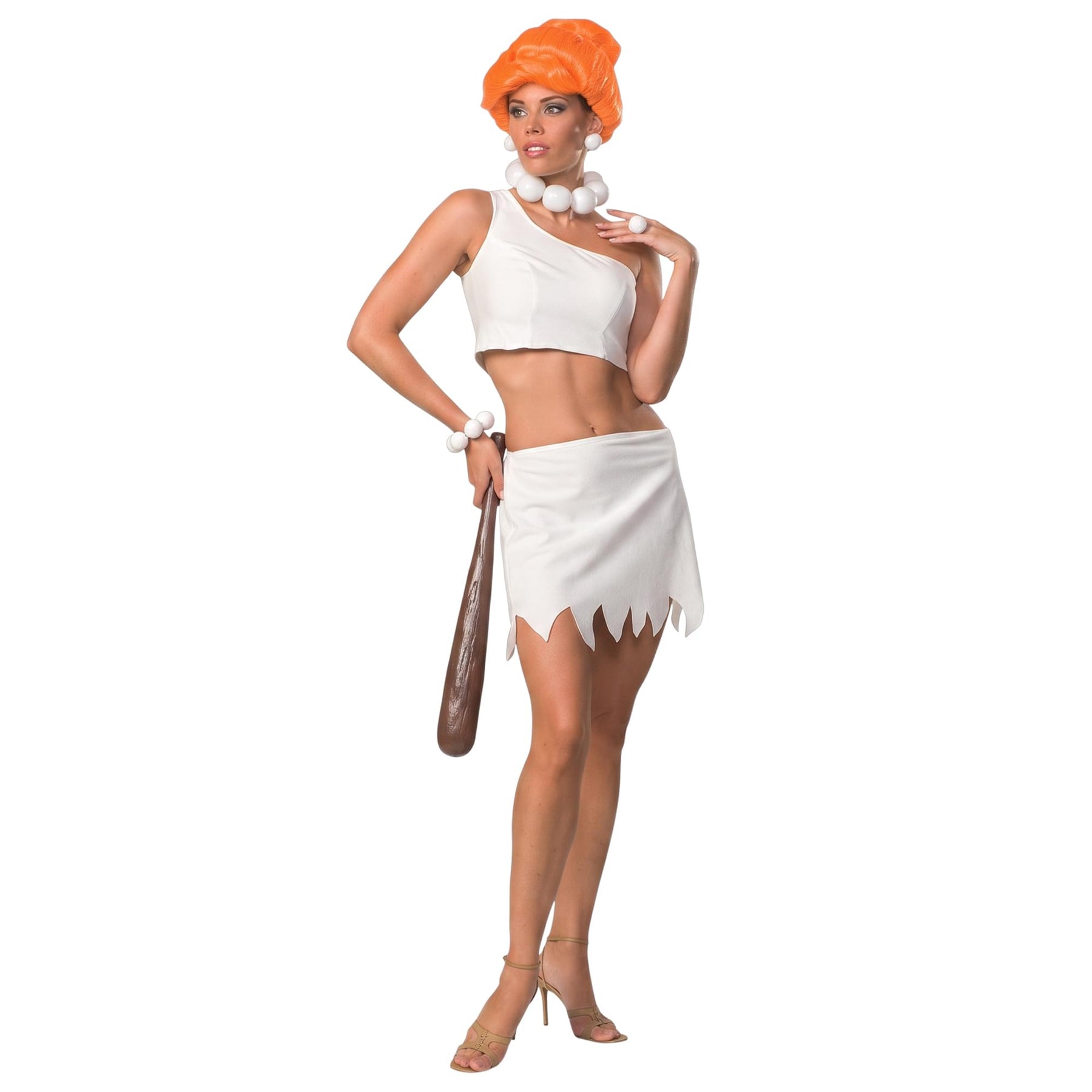 Wilma Flintstone-Inspired Adult Costume