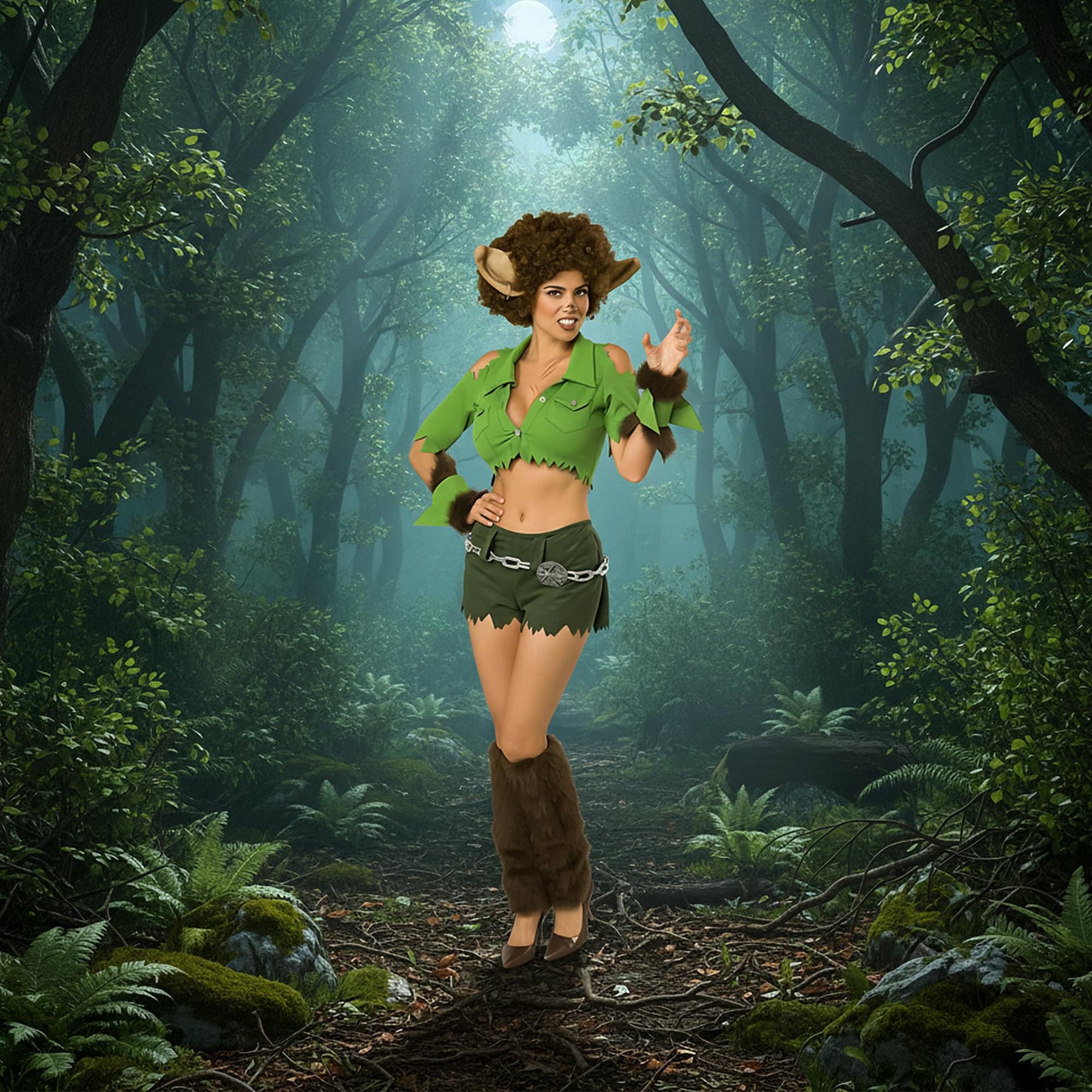 Wolf Woman Adult Costume