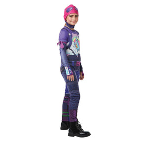 Fortnite Brite Bomber Teen Costume Top & Cap