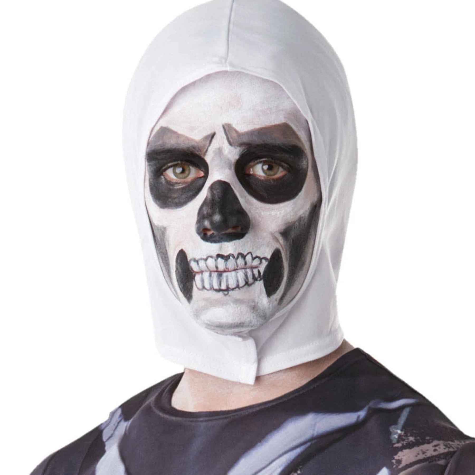 Fortnite Skull Trooper Adult Costume Top & Hood