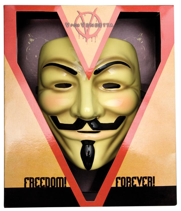 V for Vendetta Supreme Edition Adult Costume Mask