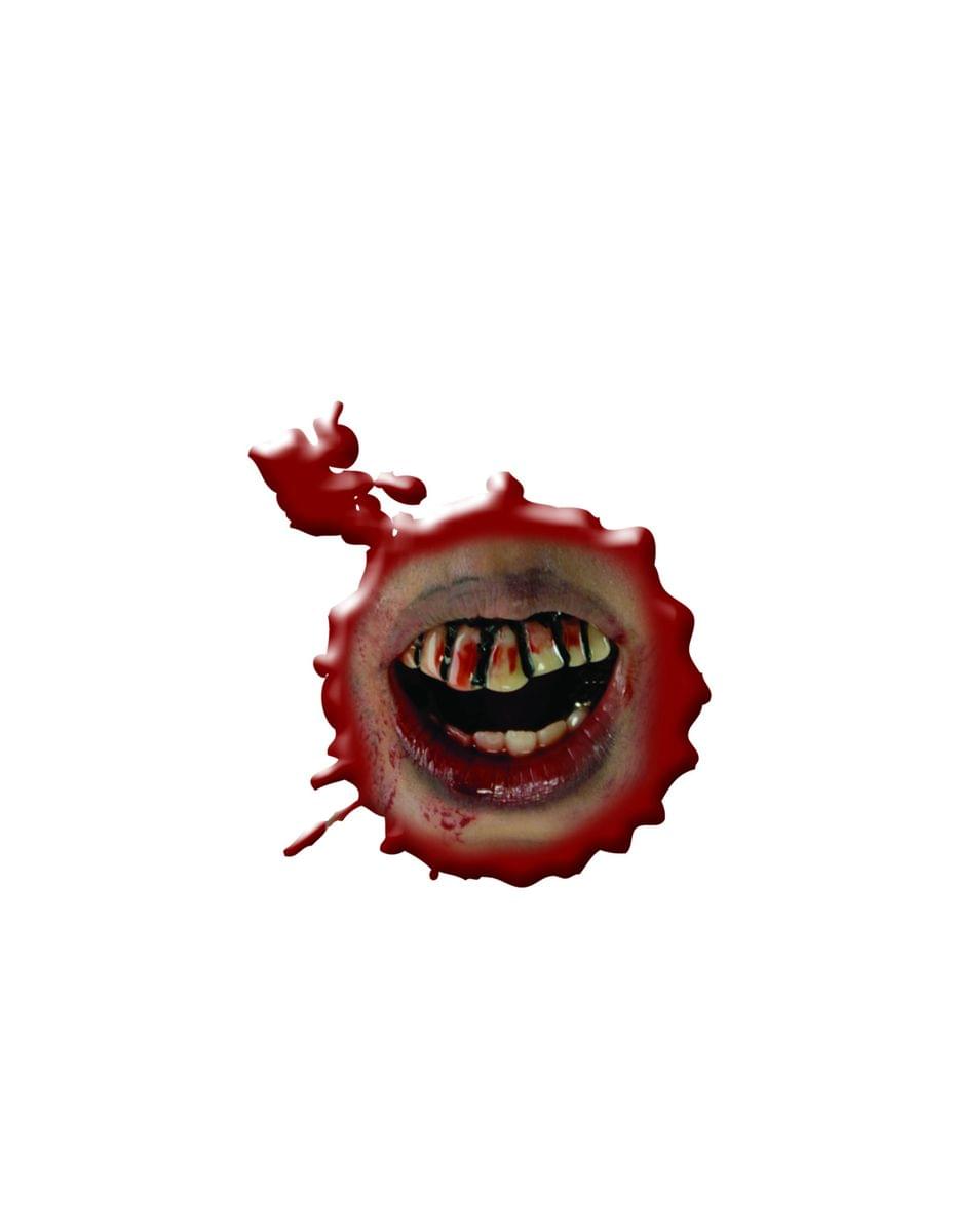The Walking Dead Bloody Teeth Costume Prosthetic Adult