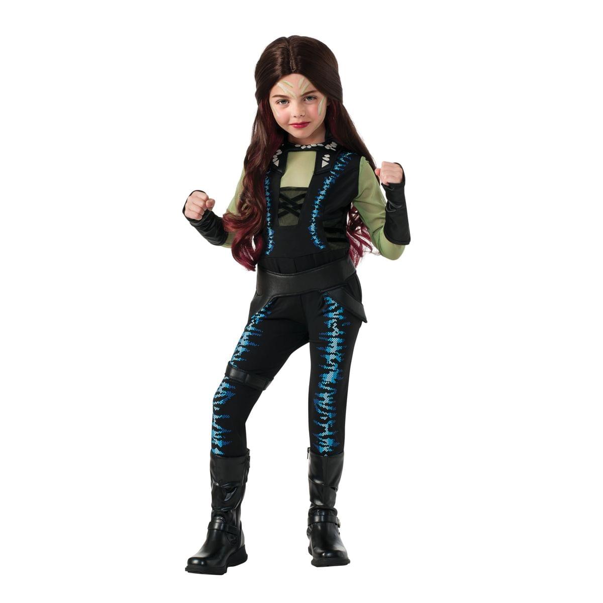 Guardians Of The Galaxy Marvel Deluxe Gamora Child Costume