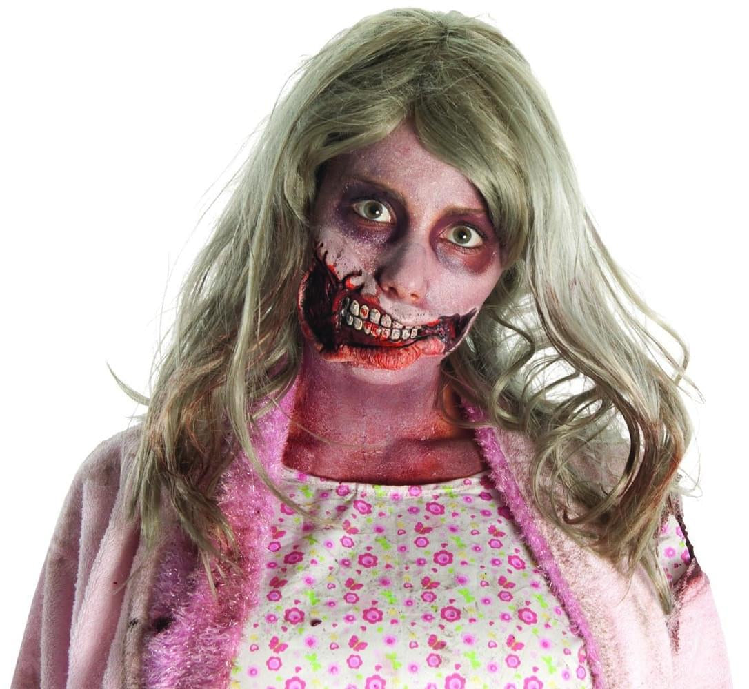 The Walking Dead Little Girl Mouth Latex Prosthetic Costume Makeup