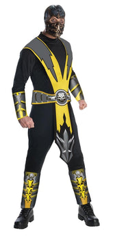 Mortal Kombat Scorpion Costume Adult