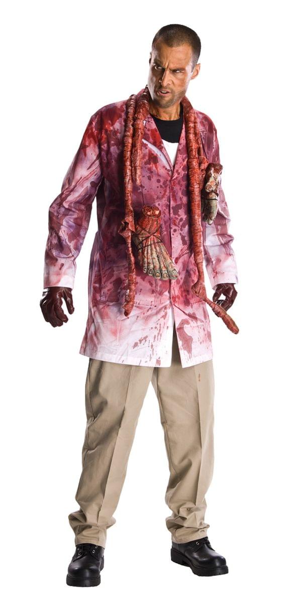 The Walking Dead Rick Grimes Bloody Zombie Parts Costume Adult