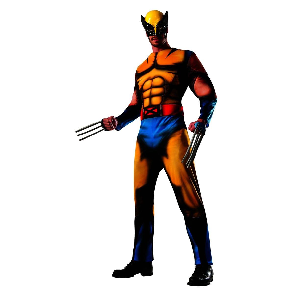 Marvel Muscle Chest Deluxe Wolverine Adult Costume