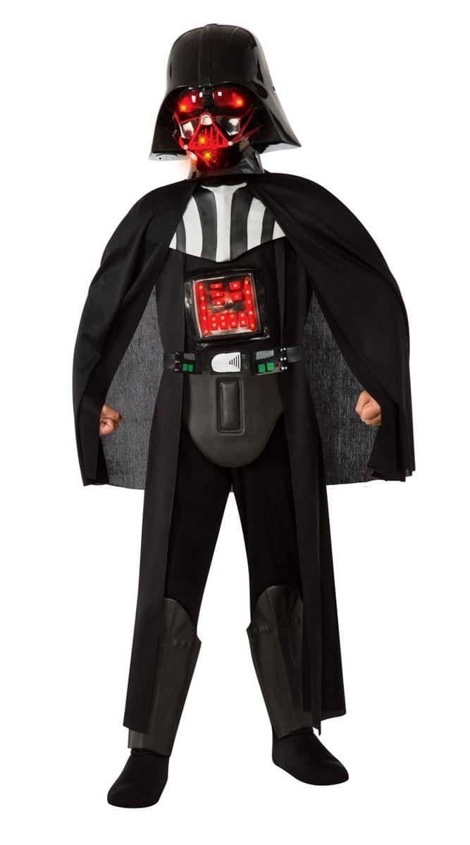 Star Wars Deluxe Darth Vader Light Up Costume Child
