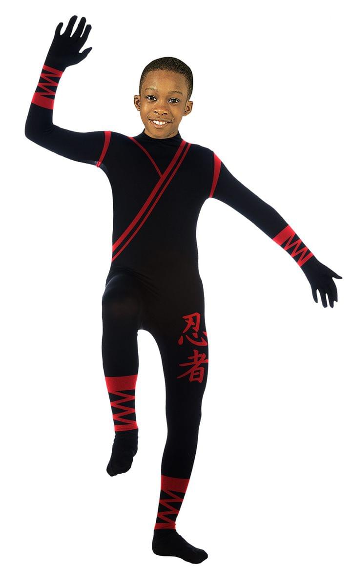 2nd Skin Suit Costume Child: Ninja
