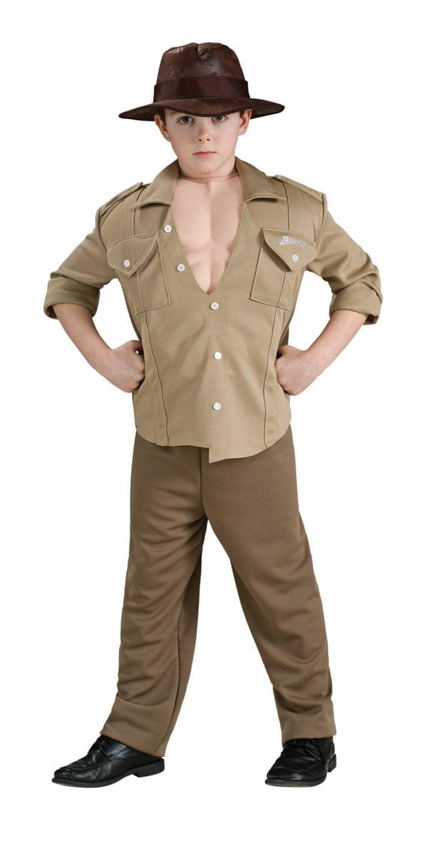 Indiana Jones Deluxe Muscle Chest Indiana Jones Child Costume