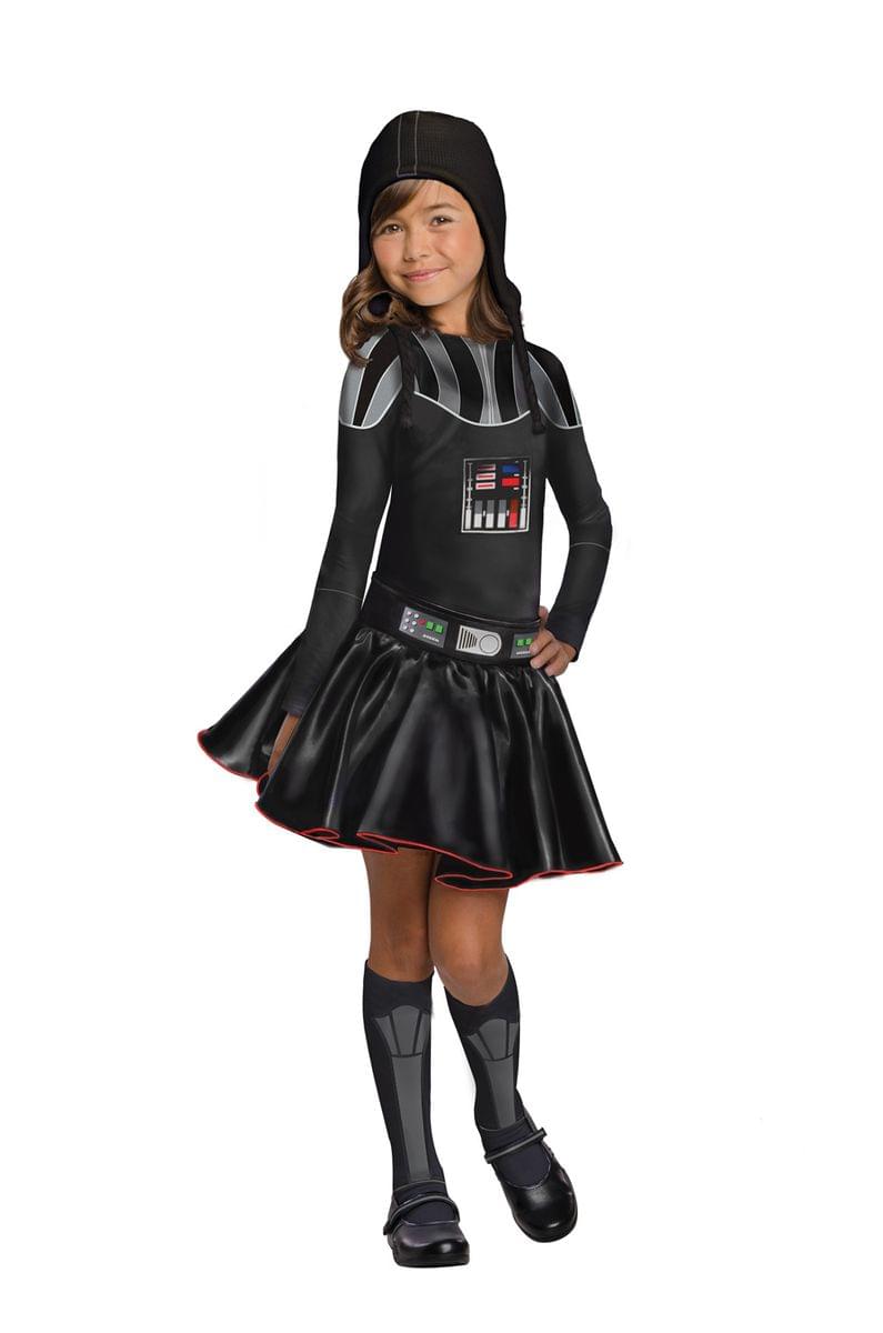 Star Wars Darth Vader Girl Dress Costume Child