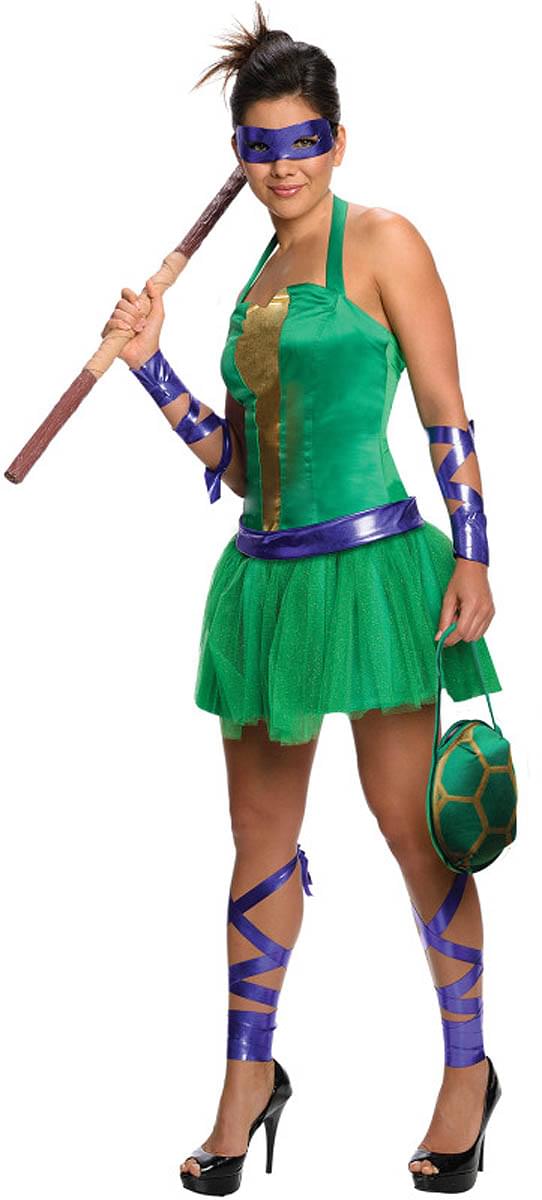 T.M.N.T. Female Donatello Costume Adult