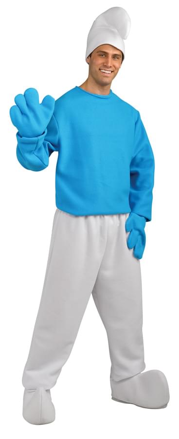 The Smurfs Movie Deluxe Smurf Costume Adult