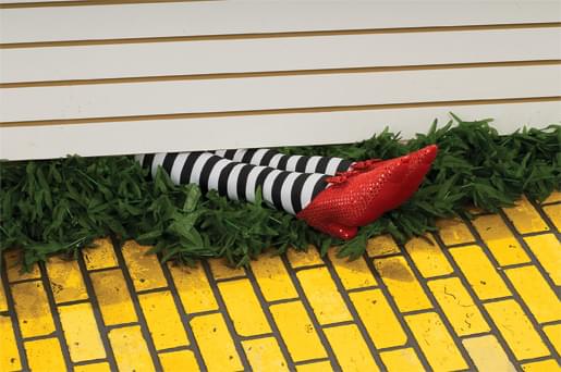 The Wizard Of Oz 18" Wicked Witch Of The East Legs Prop Decoration