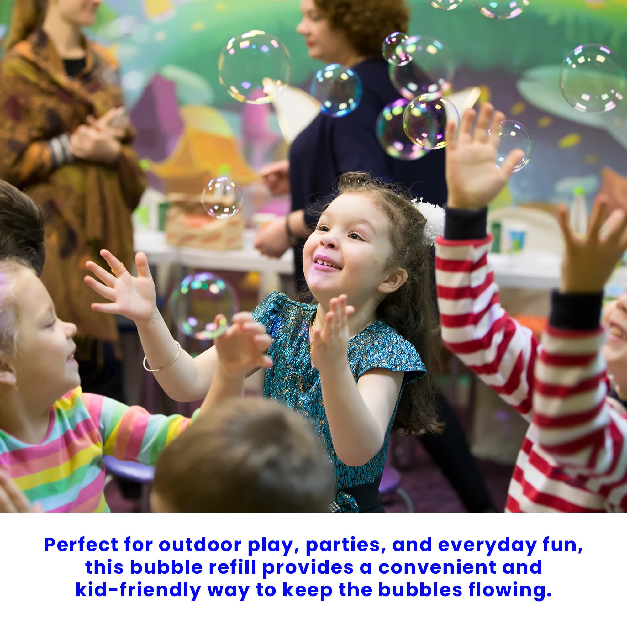 Concentrated Bubble Solution With Dispenser | Makes 1 Gallon