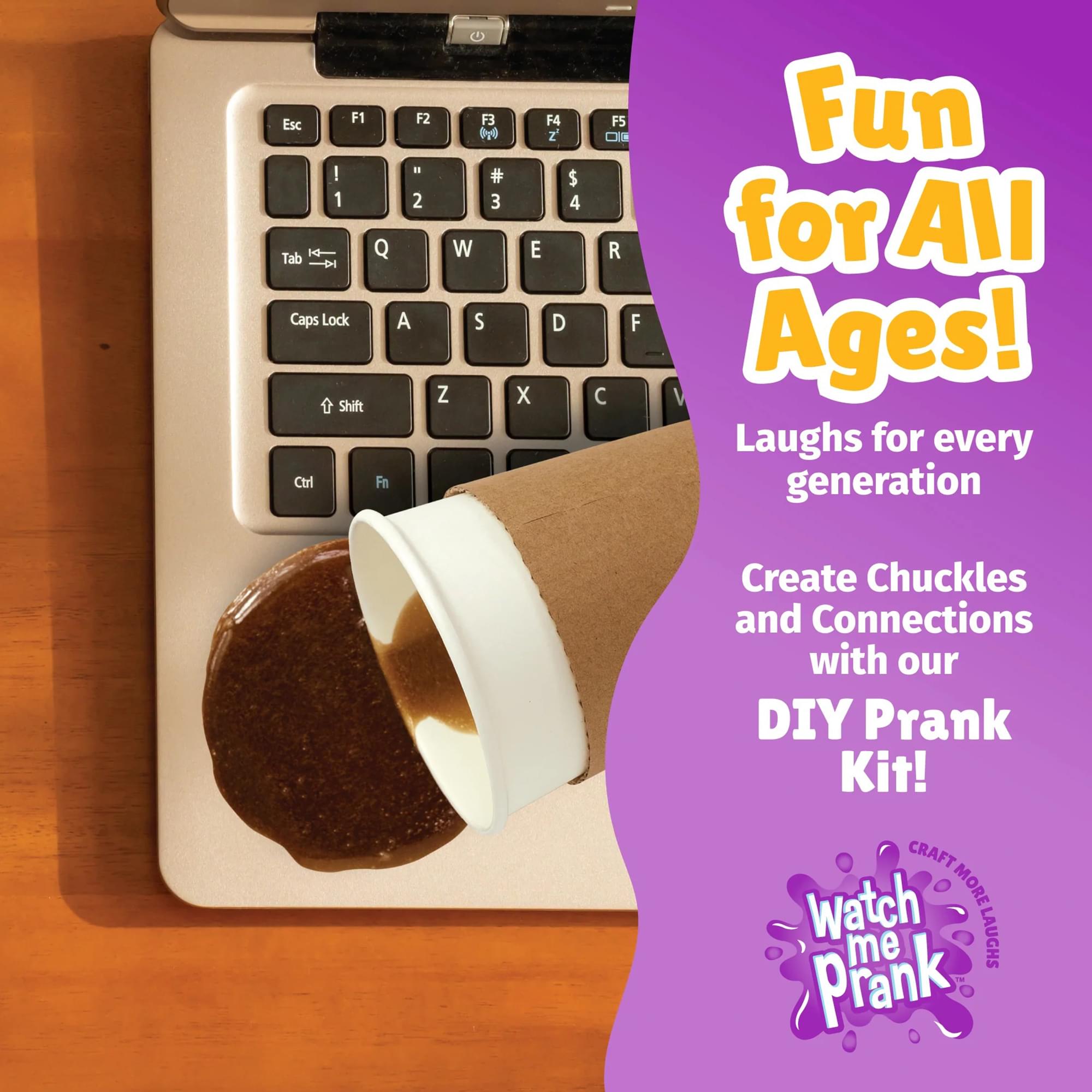 WatchMePrank DIY Prank Kit | Coffee Cup