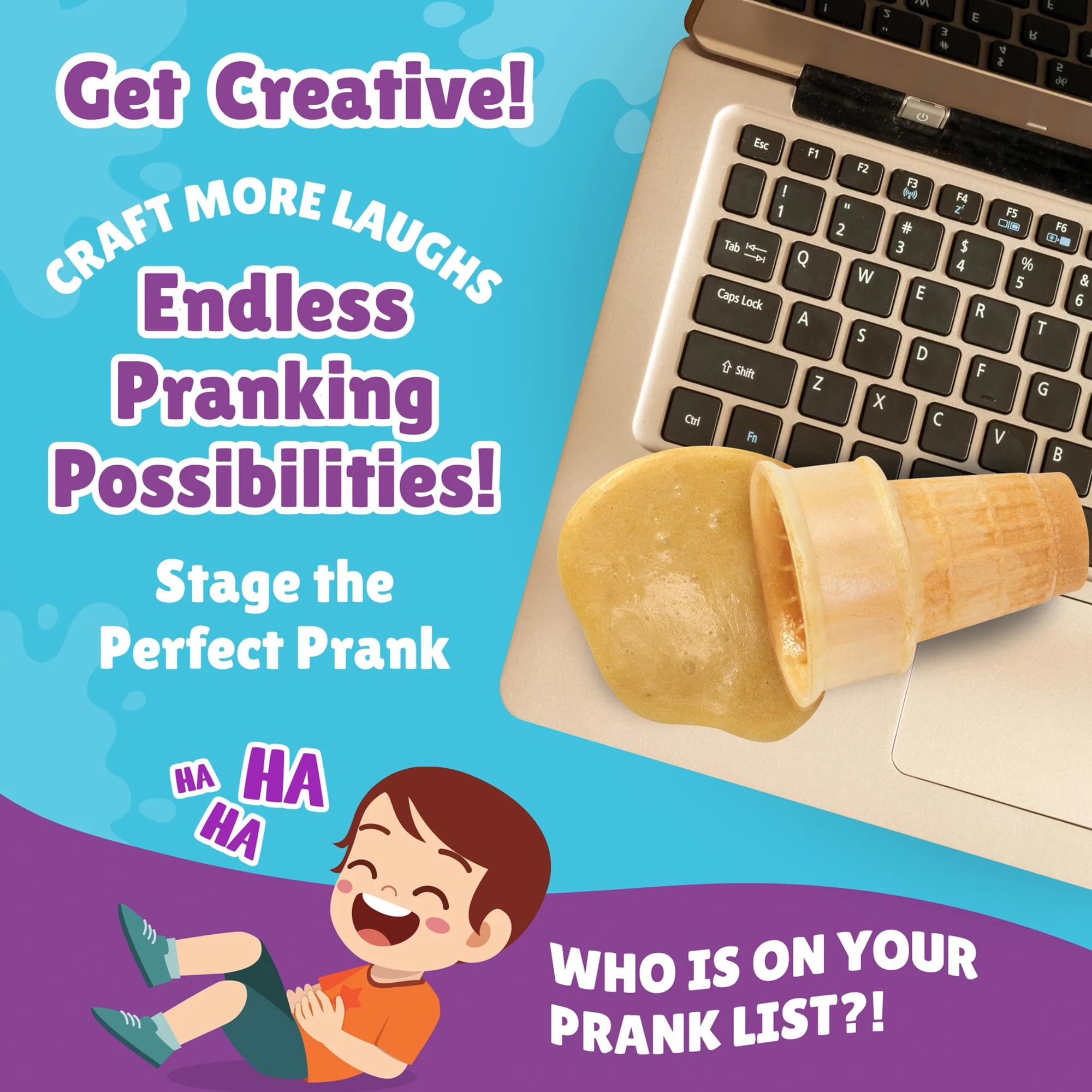 WatchMePrank DIY Prank Kit | Coffee Cup & Ice Cream Cone