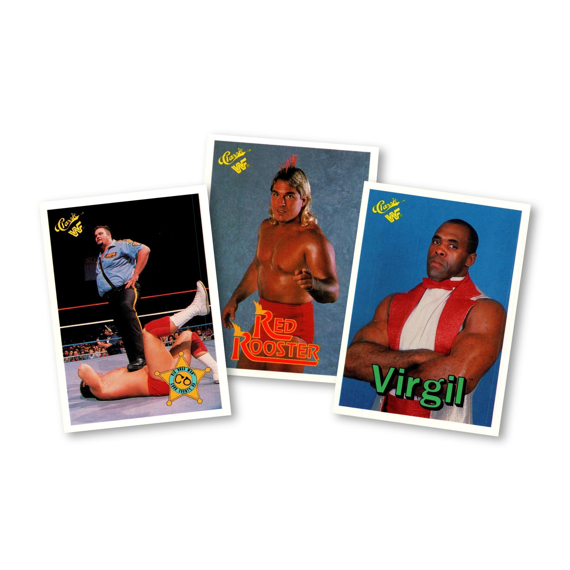 WWF 1990 Classic Series 1 Wrestling Trading Card Pack