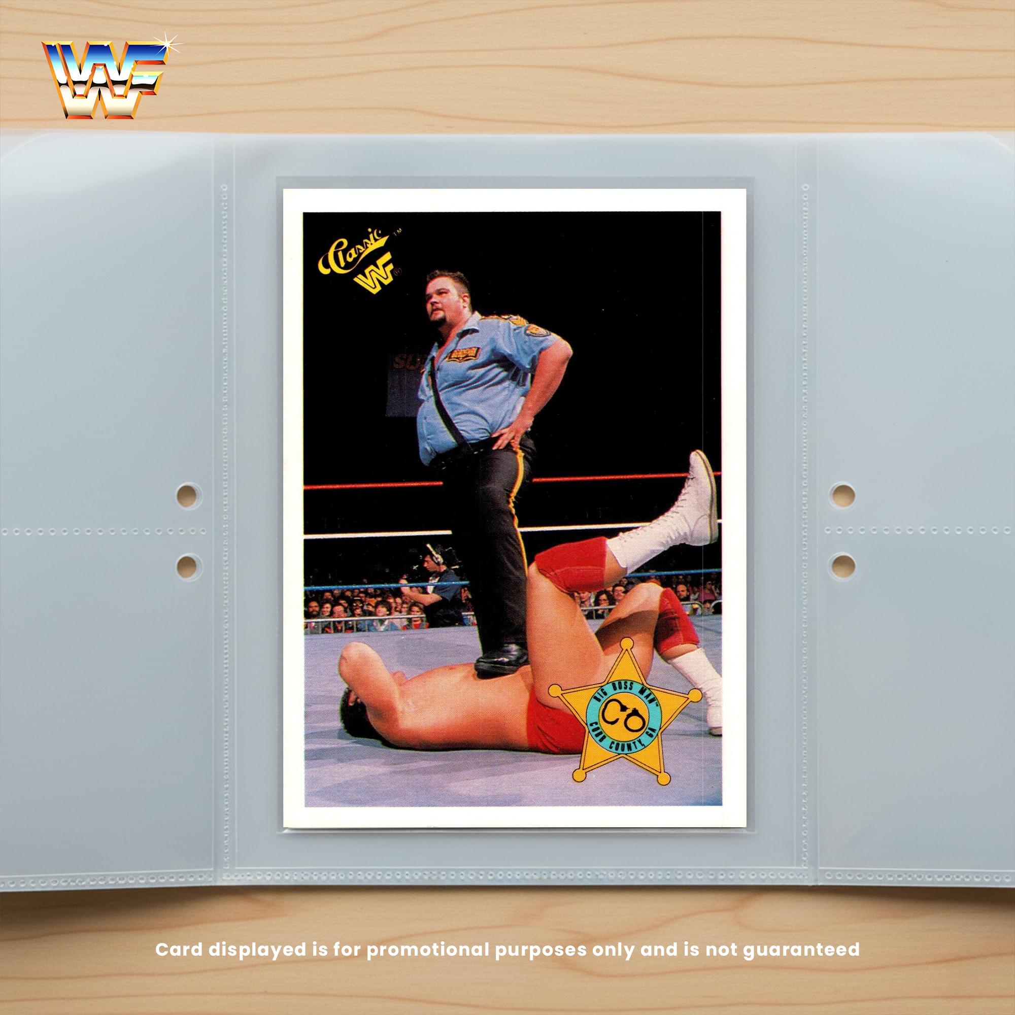 WWF 1990 Classic Series 1 Wrestling Trading Card Pack