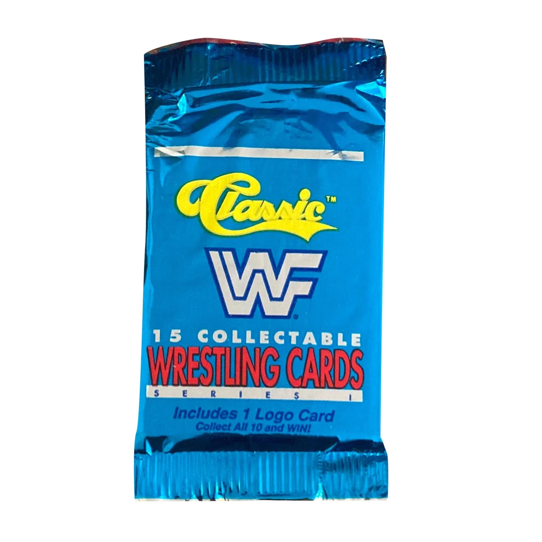WWF 1990 Classic Series 1 Wrestling Trading Card Pack